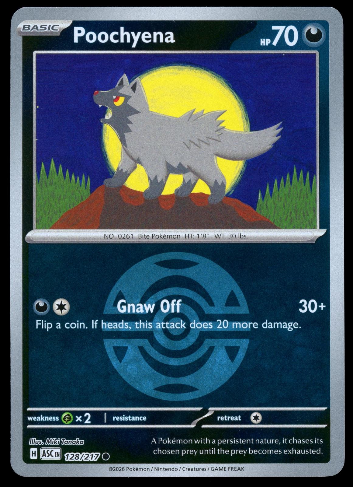 Ascended Heroes Poochyena [Ball] Pokémon card